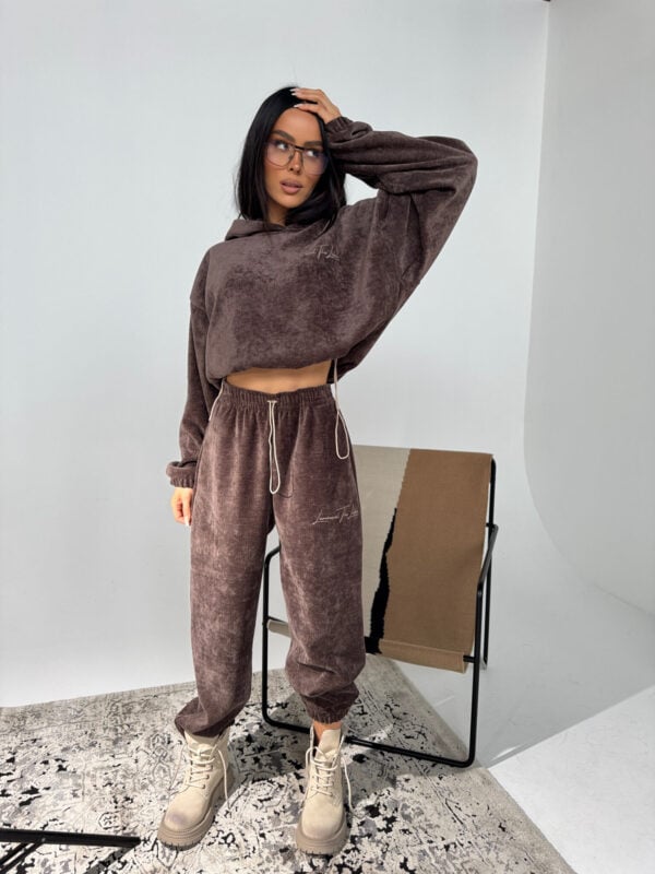 Spodnie QUEEN czekolada