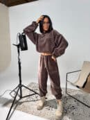 Spodnie QUEEN czekolada