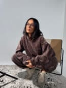 Bluza QUEEN czekolada