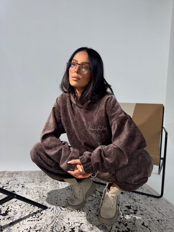 Bluza QUEEN czekolada