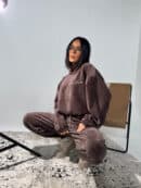 Bluza QUEEN czekolada