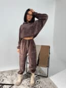 Bluza QUEEN czekolada