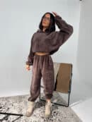 Bluza QUEEN czekolada