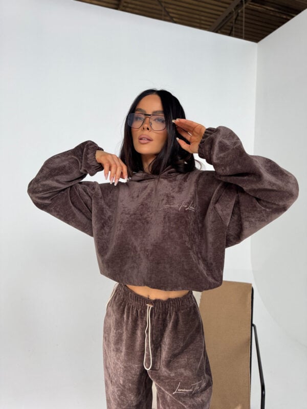 Bluza QUEEN czekolada