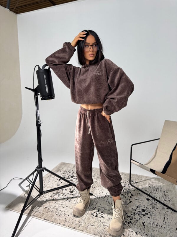 Bluza QUEEN czekolada