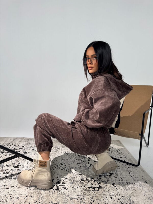 Bluza QUEEN czekolada