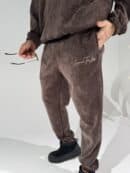 Spodnie KING czekolada