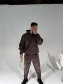 Spodnie KING czekolada