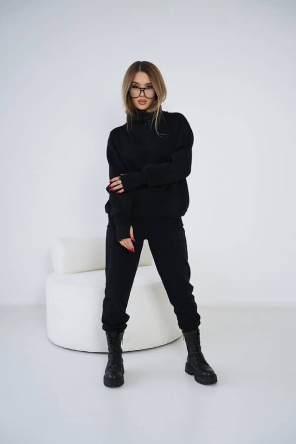 Bluza damska BG Say yes | czarny