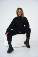 Bluza damska BG Say yes | czarny