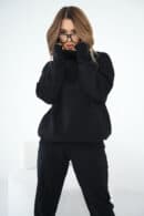 Bluza damska BG Say yes | czarny