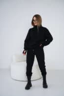 Bluza damska BG Say yes | czarny