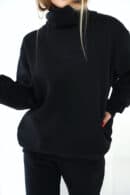 Bluza damska BG Say yes | czarny