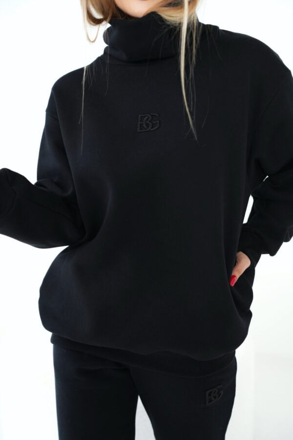 Bluza damska BG Say yes | czarny