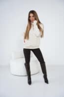 Bluza damska BG Say yes | waniliowy