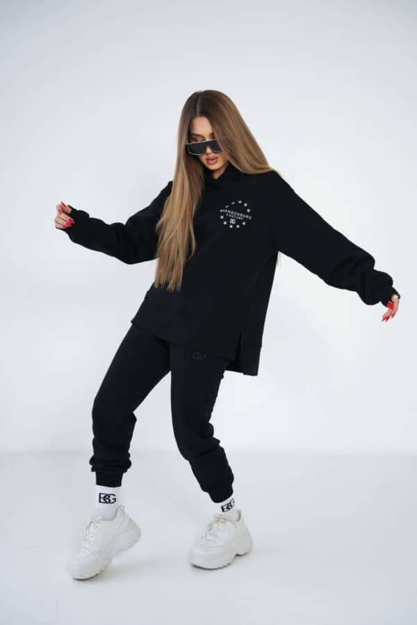 Bluza damska BG Cloud | gorzka czekolada