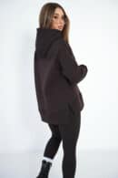 Bluza damska BG Cloud | gorzka czekolada