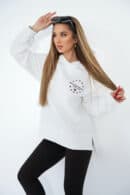 Bluza damska BG Cloud | ecru