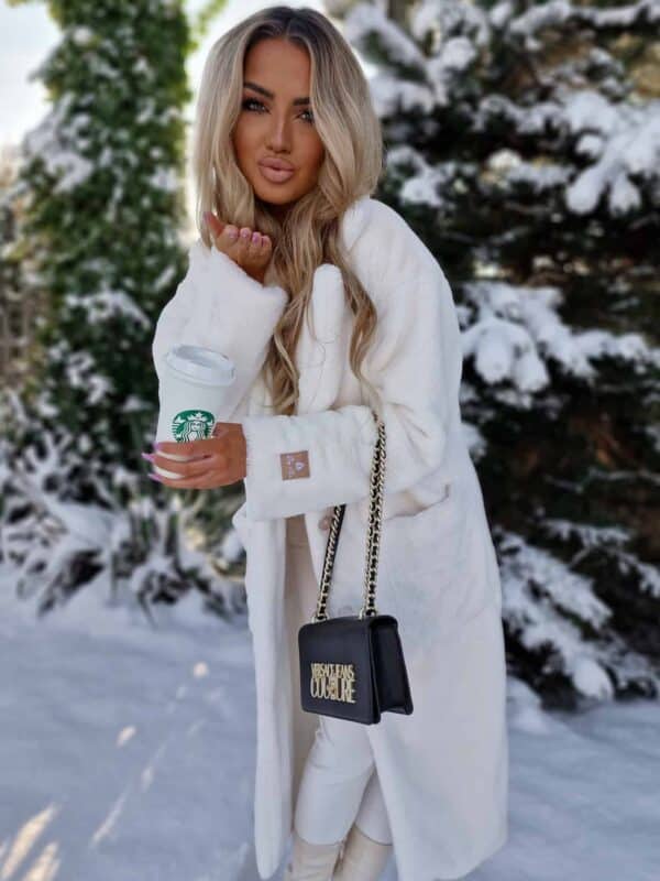 Płaszcz NOELLE – ecru