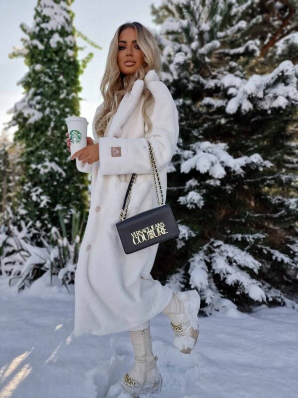 Płaszcz NOELLE – ecru