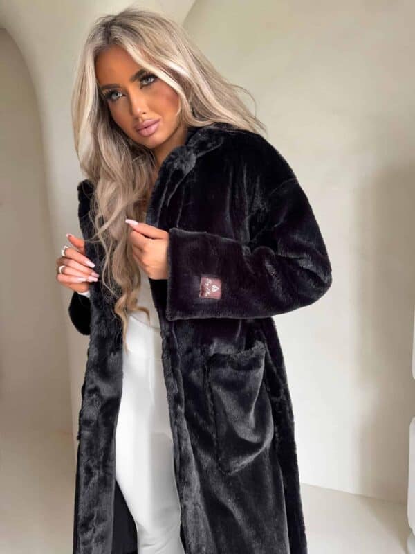 Płaszcz NOELLE – czarny Płaszcz NOELLE – czarny