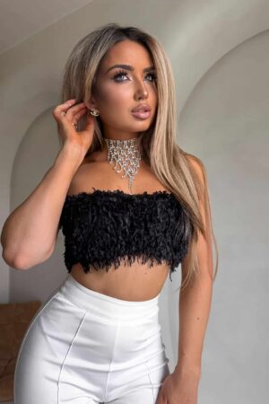 Top AWESOME - czarny