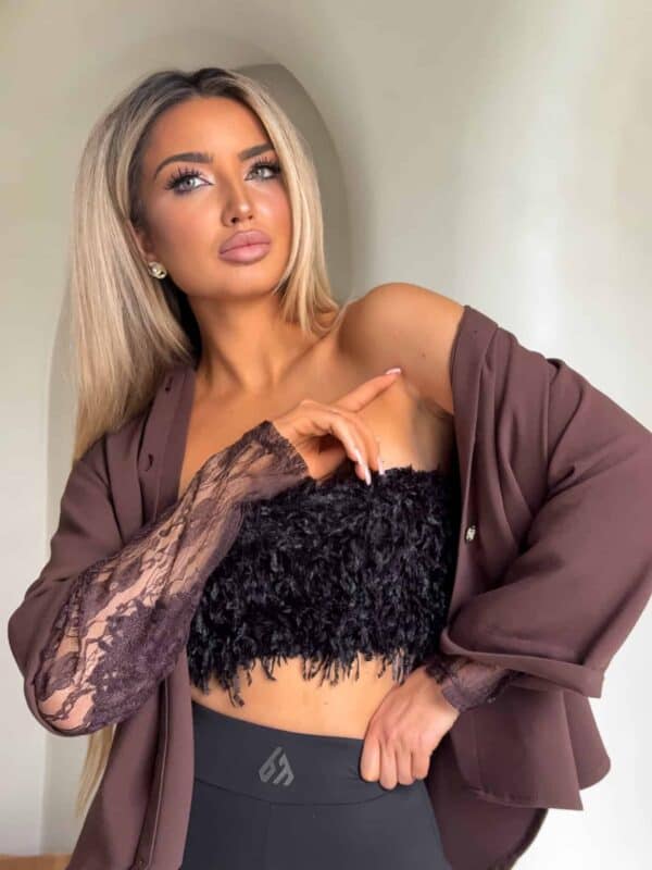 Top AWESOME - czarny Top AWESOME - czarny