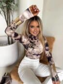 Bluzka SKIN CHAOS – jasny beż Bluzka SKIN CHAOS – jasny beż