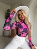 Bluzka SKIN CHAOS – fuksja Bluzka SKIN CHAOS – fuksja