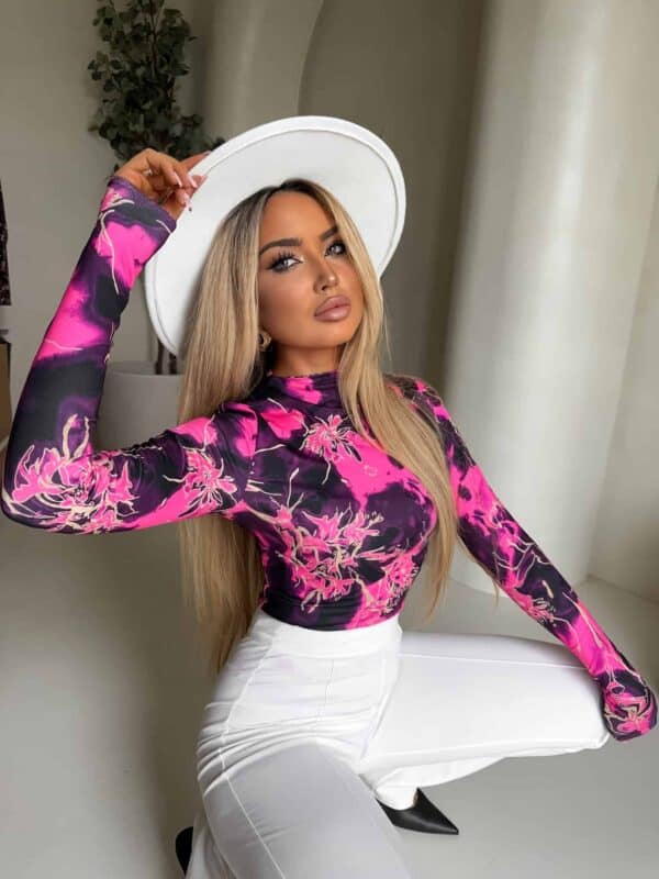 Bluzka SKIN CHAOS – fuksja Bluzka SKIN CHAOS – fuksja