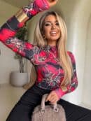 Bluzka SKIN CHAOS – czerwona Bluzka SKIN CHAOS – czerwona