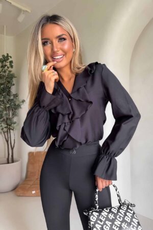 Bluzka ZARRA - czarna