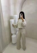 Komplet ANGEL NEW – jasny beż