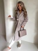 Płaszcz NOELLE – chłodny beż Płaszcz NOELLE – chłodny beż