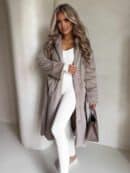 Płaszcz NOELLE – chłodny beż Płaszcz NOELLE – chłodny beż