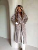 Płaszcz NOELLE – chłodny beż Płaszcz NOELLE – chłodny beż