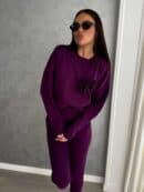 Komplet DELANI LONG – śliwka Komplet DELANI LONG – śliwka