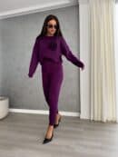 Komplet DELANI LONG – śliwka Komplet DELANI LONG – śliwka