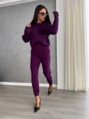 Komplet DELANI LONG – śliwka Komplet DELANI LONG – śliwka