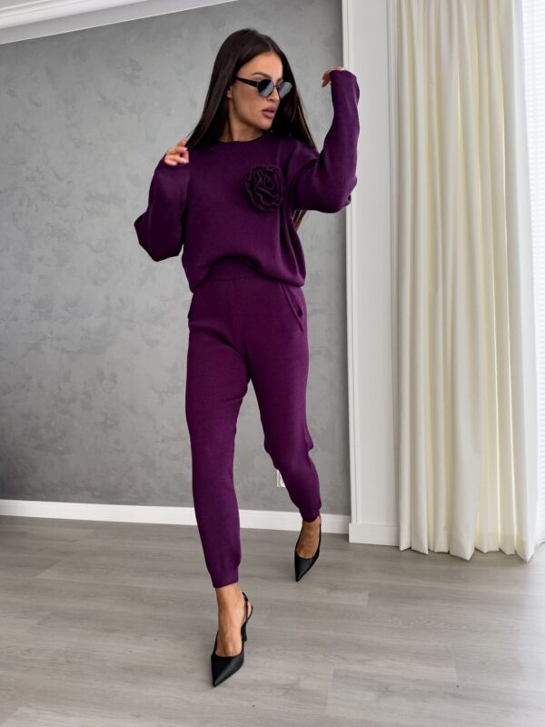 Komplet DELANI LONG – śliwka Komplet DELANI LONG – śliwka