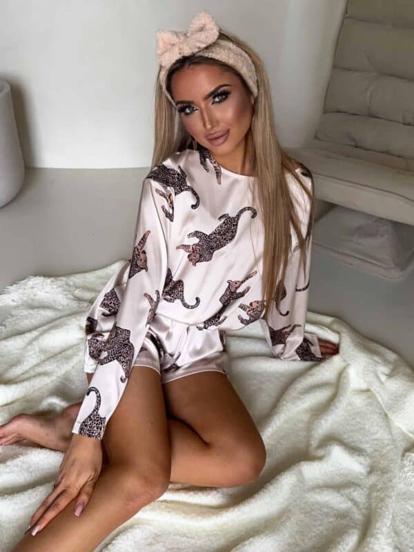 Piżamka LAMPART - jasny beż Piżamka LAMPART - jasny beż