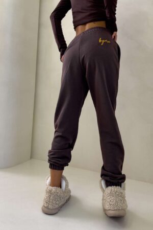 Spodnie DUO – czekoladowe