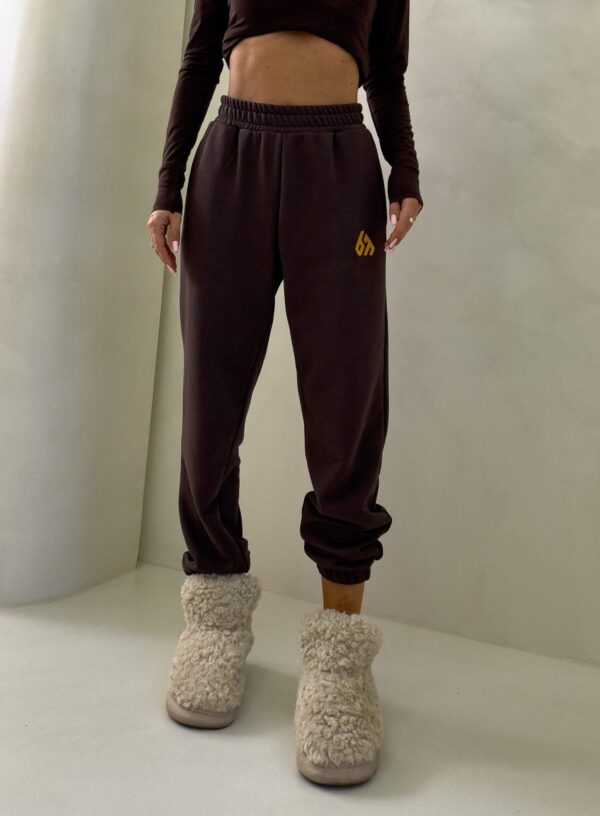 Spodnie DUO – czekoladowe Spodnie DUO – czekoladowe