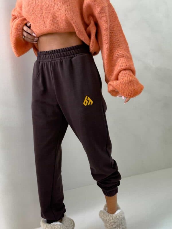 Spodnie DUO – czekoladowe Spodnie DUO – czekoladowe