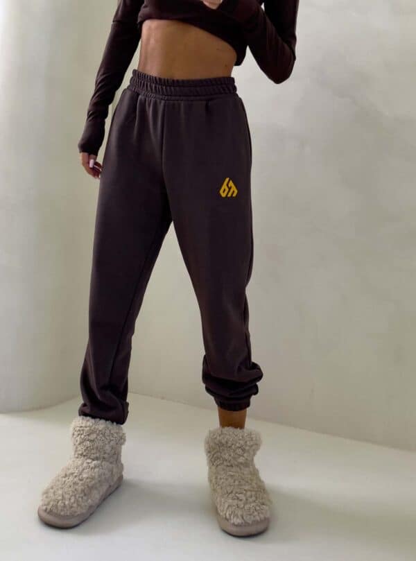 Spodnie DUO – czekoladowe Spodnie DUO – czekoladowe