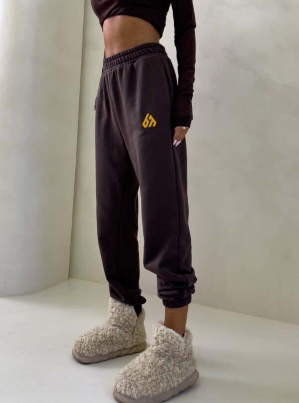 Spodnie DUO – czekoladowe Spodnie DUO – czekoladowe