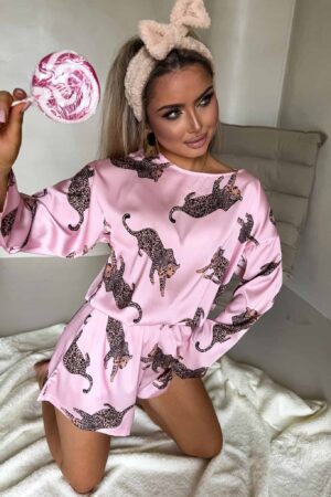 Piżamka LAMPART - różowa