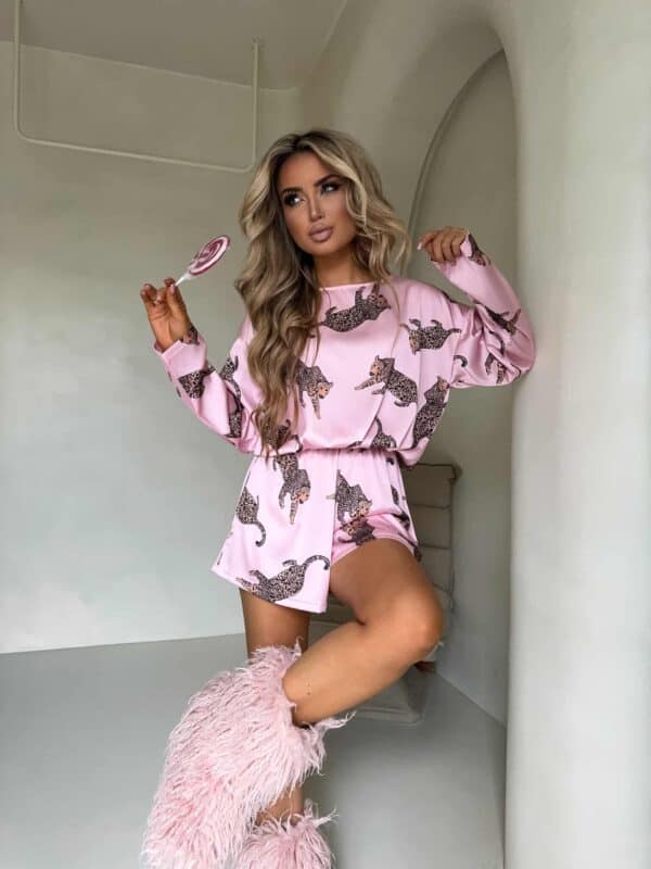 Piżamka LAMPART - różowa Piżamka LAMPART - różowa