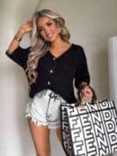 Kardigan ROYAL - czarny Kardigan ROYAL - czarny