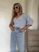 Kardigan ROYAL - chłodny błękit Kardigan ROYAL - chłodny błękit